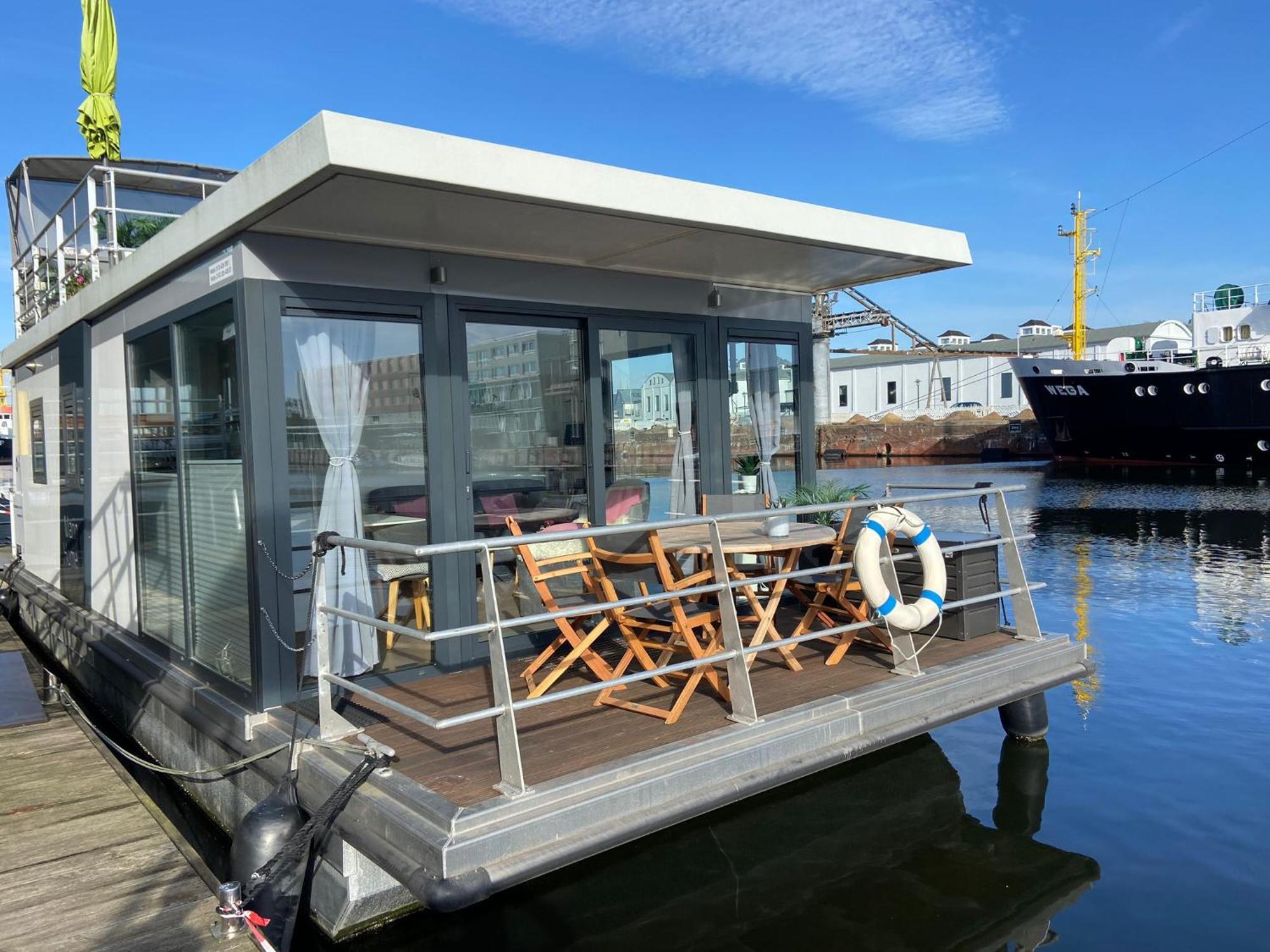 Hausboot Lobster Bremerhaven Esterno foto